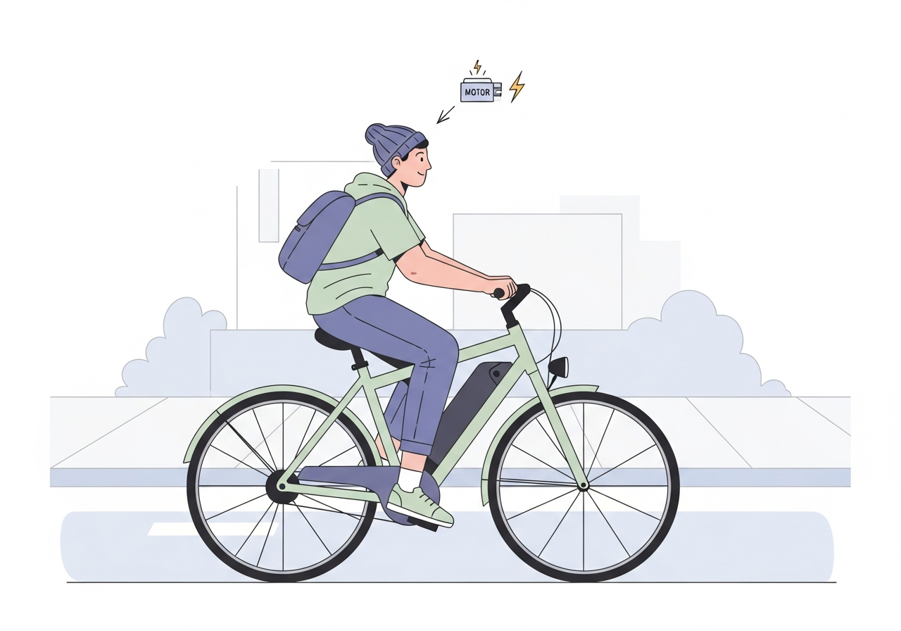 Illustration of Class 2 — Throttle Assist