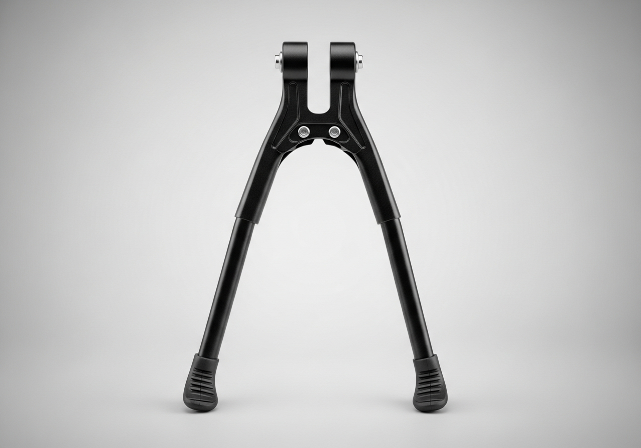 Center double kickstand