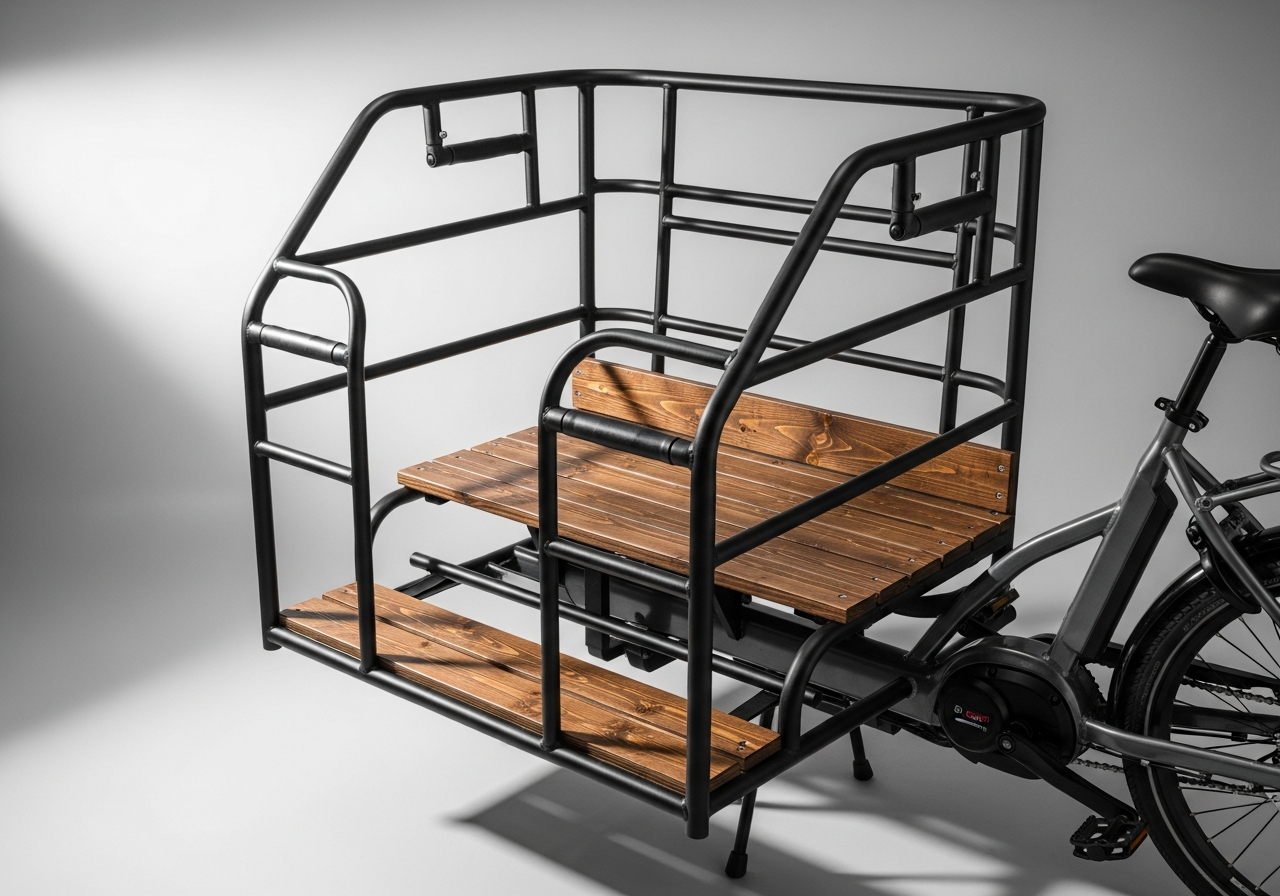 Passenger safety cage & running boards