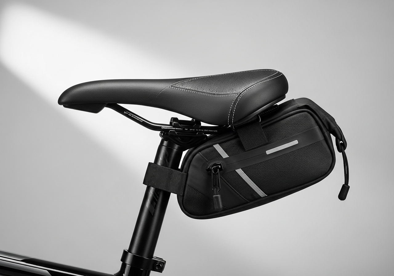 Under-seat saddle bag