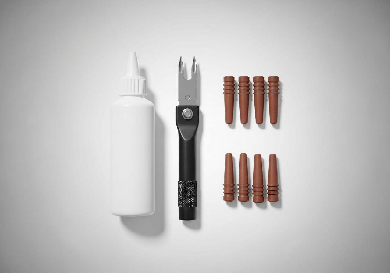 Tire repair & sealant kit
